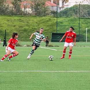 Sporting e Benfica: a rivalidade tambm no futebol feminino